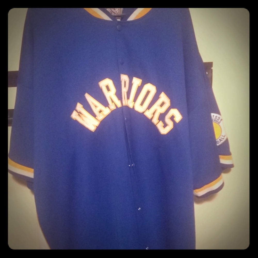 Golden state warriors nba warm up hardwood classic